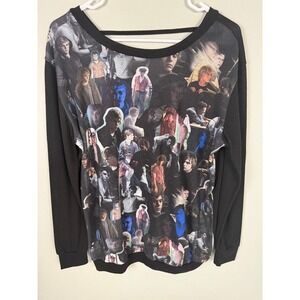 Hot Topic Collection. American Horror Story Tate Collage Graphic V-Neck Sweater
